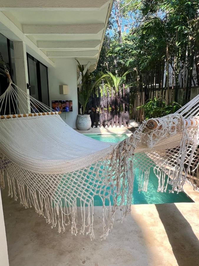 Ferienwohnung Kin Tulum - Puerta Azul Luxury Exterior foto